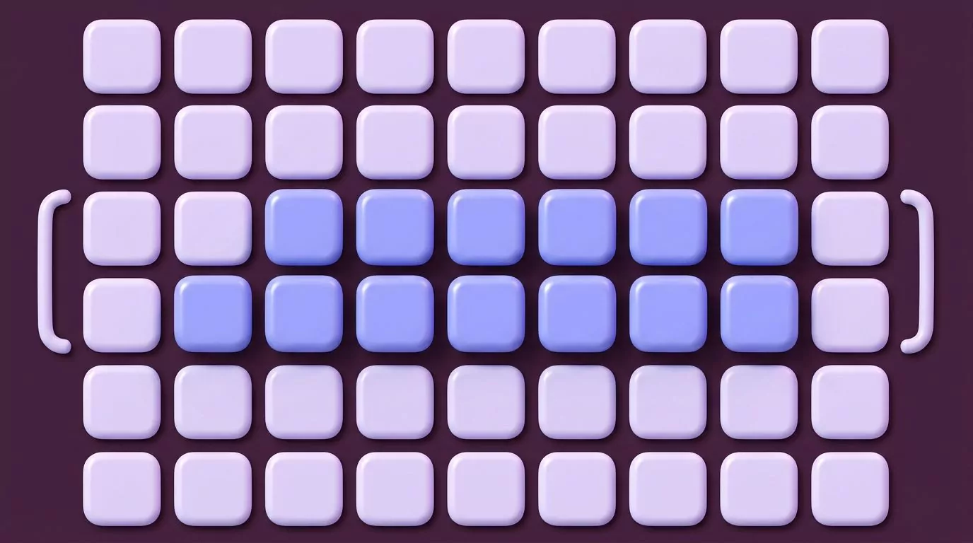Grid of days and times with two highlighted rows, showing sugar cravings cluster at repeat hours